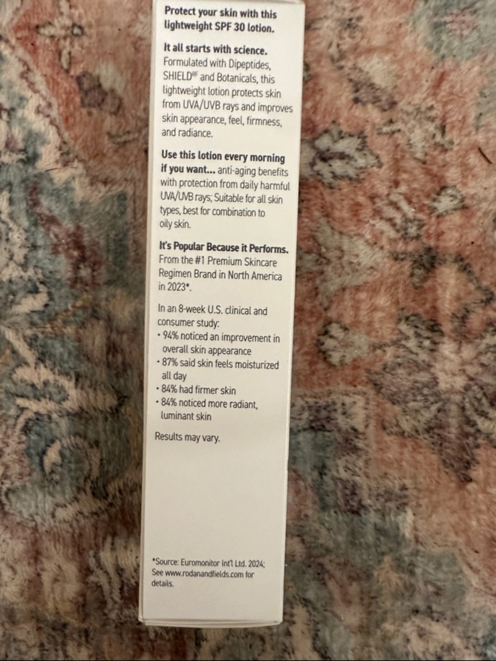 Rodan + Fields REDEFINE Triple Defense Lotion SPF 30 - White & Blue Packaging - Picture 7 of 7